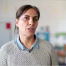 Portrait de Zahia, ATSEM à l'école Joie de vivre à Strasbourg 
